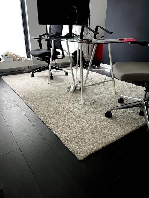 Rectangular Beige Rug – 242cm x 171cm, Huis en Inrichting, Stoffering | Tapijten en Kleden, Zo goed als nieuw, 150 tot 200 cm