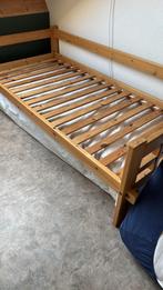 Houten Eenpersoonsbed life time, Ophalen, Gebruikt, 90 cm, Eenpersoons