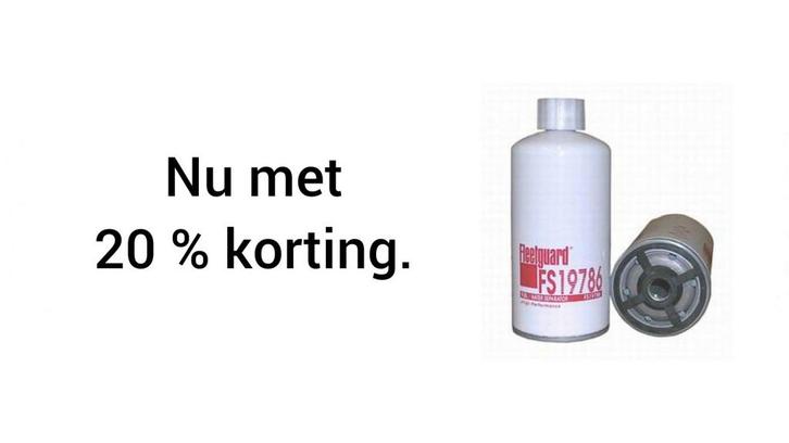 20 Fleetguard  Mastervolt 50230092 Brandstof/Waterafscheider, Watersport en Boten, Accessoires en Onderhoud, Nieuw, Onderhoud en Reparatie