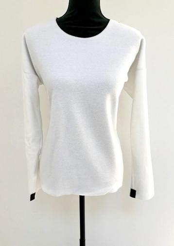 NIEUW! Henriette Steffensen trui round neck 1359 ivoor wit S beschikbaar voor biedingen