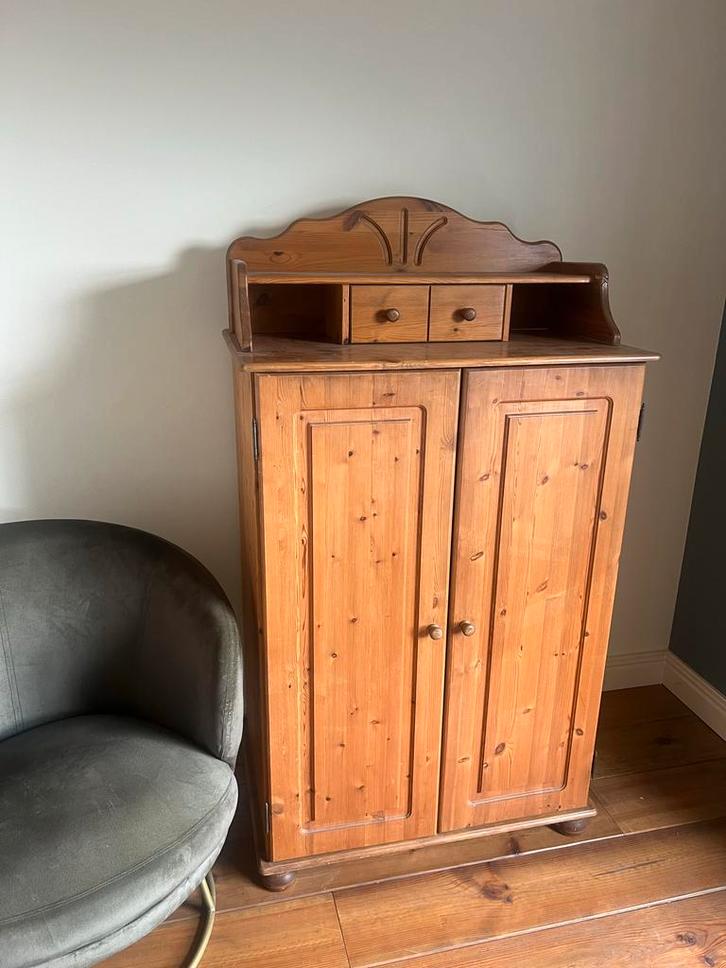 Kastje grenen kastje, Antiek en Kunst, Antiek | Meubels | Kasten, Ophalen