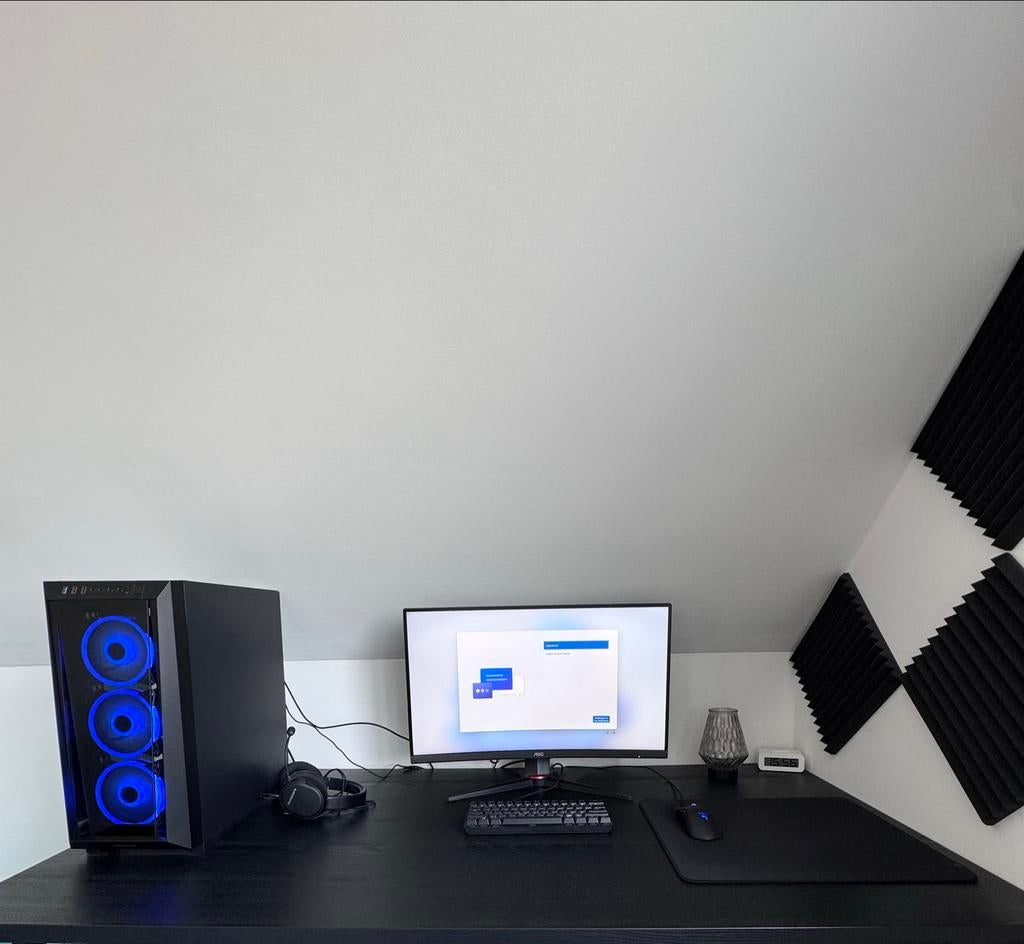 Complete Game PC Setup | GTX 1660 Super | 27" Curved 165Hz, Computers en Software, Desktop Pc's, Met monitor, Gebruikt, Ophalen of Verzenden
