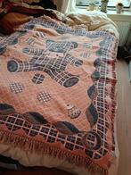 Vintage sprei deken tapestry beertje, Ophalen of Verzenden, Gebruikt