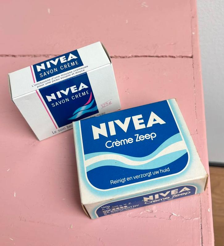 Vintage Nivea Zeepdozen, Verzamelen, Merken en Reclamevoorwerpen, Zo goed als nieuw, Ophalen of Verzenden