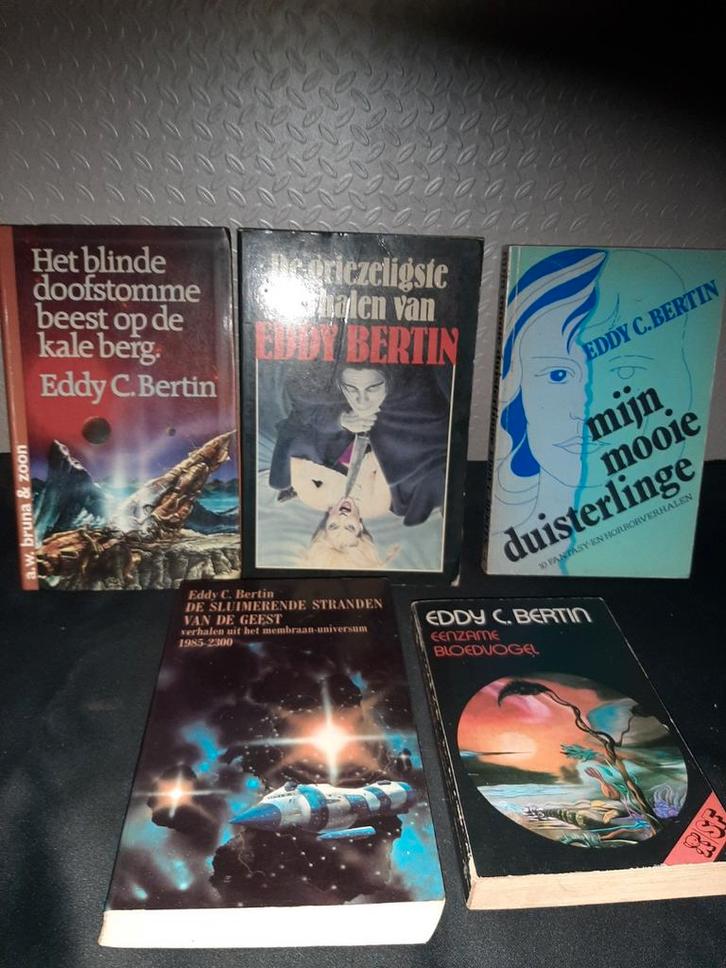 Eddy C. Bertin Boeken Collectie, Boeken, Fantasy, Gelezen, Ophalen of Verzenden