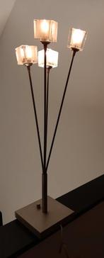 Dimbare fraaie r.v.s.tafellamp izgst, Huis en Inrichting, Ophalen of Verzenden, Zo goed als nieuw, 50 tot 75 cm