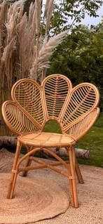 Rotan Bloemenstoelen - Peacock Chairs Set, Ophalen, Gebruikt, Twee, Bruin