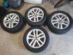 4 Winterbanden met velg - Golf 6, Auto-onderdelen, Banden en Velgen, Ophalen, Gebruikt, 16 inch, Banden en Velgen