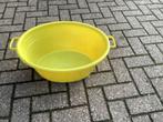 Wasteil geel retro vintage, Ophalen, Zo goed als nieuw, Kunststof