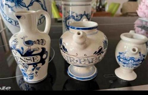 Delfts Blauw Plateel. Apothekers Potten Dr.Wittop Koning etc, Antiek en Kunst, Antiek | Keramiek en Aardewerk, Ophalen of Verzenden