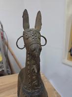 Antiek bronzen Indiaas paard, Ophalen of Verzenden