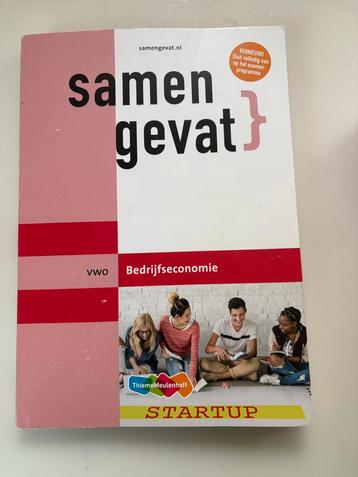 Samengevat Bedrijfseconomie VWO beschikbaar voor biedingen