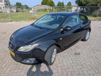 Seat Ibiza 1.4 63KW 3DRS 2008 Zwart, Auto's, Seat, Voorwielaandrijving, Stof, Zwart, 4 cilinders
