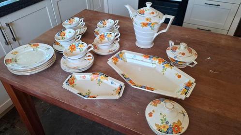 Vintage Mosa servies, Antiek en Kunst, Antiek | Servies compleet, Ophalen