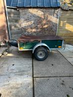 Kleine aanhangwagen 450 kg, incl. afdekzeil €250, Auto diversen, Aanhangers en Bagagewagens, Ophalen, Zo goed als nieuw