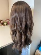 Mooie synthetische lace pruik incl. toebehoren, Ophalen of Verzenden, Zo goed als nieuw, Pruik of Haarverlenging
