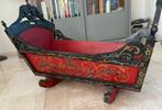 Antieke Hindeloooer wieg, Ophalen of Verzenden, Minder dan 140 cm, Minder dan 70 cm