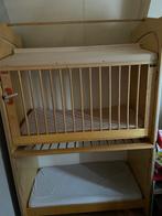 Duoledikant kinderopvang, Kinderen en Baby's, Ophalen, 85 tot 100 cm, Gebruikt, Hoogslaper of Stapelbed
