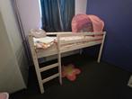 Bed half hoogslaper, Kinderen en Baby's, Kinderkamer | Stapelbedden en Hoogslapers, Ophalen, Gebruikt