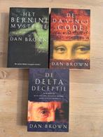 Dan Brown - Da Vinci code, Bernini mysterie, Delta deceptie, Boeken, Ophalen of Verzenden, Zo goed als nieuw, Dan Brown