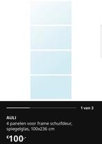 8x IKEA Pax Spiegel Panelen Schuifdeur, Gebruikt, 200 cm of meer, Ophalen of Verzenden, Rechthoekig