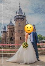 Morilee D'amore Clementia Trouwjurk mt 38/40, Ophalen of Verzenden, Gedragen, Wit, Trouwjurk