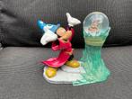 Zgan, niet kapot, Disneyland Parijs Mickey Mouse snowglobe, Verzamelen, Disney, Ophalen, Mickey Mouse, Zo goed als nieuw, Beeldje of Figuurtje