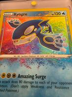 Kyogre Amazing Rare 021/072 – Schitterende Regenboogkaart!, Verzenden, Zo goed als nieuw, Losse kaart