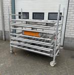 Aluminium rolsteiger hoog/laag, breed/smal + div onderdelen, Doe-het-zelf en Verbouw, Steigers, Ophalen, Gebruikt, Rolsteiger of Kamersteiger