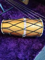 EKTAH, PRO,, DHOLAK, DHANTAL VOOR BAITHAK GANA EN MEER, Muziek en Instrumenten, Percussie, Ophalen, Zo goed als nieuw, Trommel