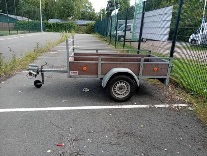 te koop anssems enkelas aanhanger, Auto diversen, Aanhangers en Bagagewagens, Zo goed als nieuw, Ophalen
