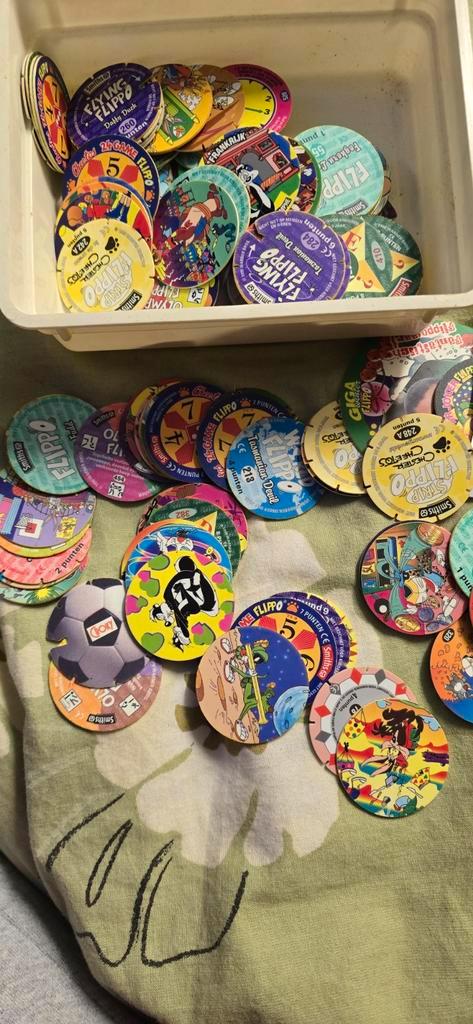 Flippo Verzameling - Diverse Series, Verzamelen, Flippo's, Losse flippo's, Cheetos 24 Game, Chester Cheetos, Flying, Looney Tunes