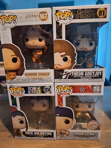 Diverse funkopop s  ook los te koop  beschikbaar voor biedingen