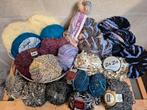 Partij diverse garen, wil, mohair,  fantasie., Ophalen of Verzenden, Zo goed als nieuw, Breien of Haken, Wol of Garen