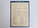 Origineel Porsche 912 Service Bulletin - 1969 - No. M 5-69, Ophalen of Verzenden, Porsche, Porsche