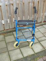 ROLATOR BLOUWE, Ophalen, Opvouwbaar, Gebruikt