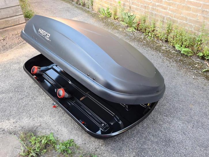 In goede staat ruime grote Hapro Traxer 4.6 PF dakkoffer, Auto diversen, Dakkoffers, Zo goed als nieuw, Ophalen of Verzenden