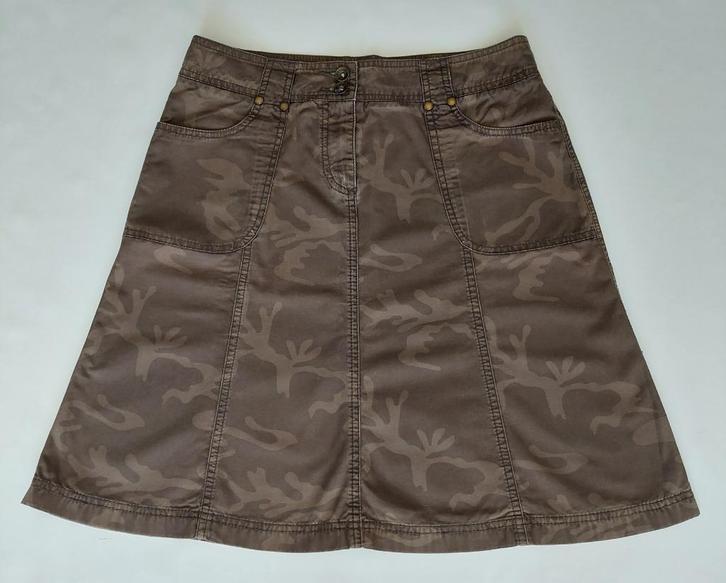 Stoere klokrok van stevig katoen Esprit/EDC maat 38/M €10,-, Kleding | Dames, Rokken, Zo goed als nieuw, Maat 38/40 (M), Groen