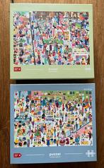 2 Hema puzzels van 1000 stukjes, Hobby en Vrije tijd, Ophalen of Verzenden, 500 t/m 1500 stukjes, Zo goed als nieuw, Legpuzzel