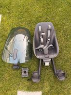 Urban Iki Voorzitje met Windscherm, Fietsen en Brommers, Fietsaccessoires | Fietsstoeltjes, Ophalen, Gebruikt, Voetsteuntjes, Voorzitje