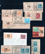 Trein- en Pakketzegels wo Weesp Sneek Geldermalsen (23), Verzenden, T/m 1940, Gestempeld