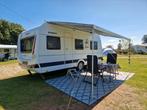 Dethleffs caravan 515 airco nieuw(2025), mover, fietsenrek, Caravans en Kamperen, Omvormbare zithoek, Rondzit, Particulier, Dethleffs