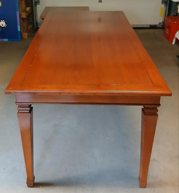 Eettafel Engels antiek gelakt mahonie hout, Huis en Inrichting, Tafels | Eettafels, Zo goed als nieuw, Rechthoekig, Ophalen