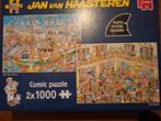 Jan van Haasteren Puzzel 2x1000 - Nieuwstaat!, Hobby en Vrije tijd, Ophalen, 500 t/m 1500 stukjes, Gebruikt, Legpuzzel