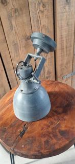 Zware hang/ wandlamp industrieel, Huis en Inrichting, Lampen | Lampenkappen, Ophalen, Zo goed als nieuw, Rond, Minder dan 25 cm