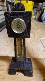 oude houten staande barometer thermometer, Audio, Tv en Foto, Weerstations en Barometers, Ophalen of Verzenden, Gebruikt, Barometer