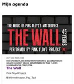 Concert ticket Pink Floyd the wall Enschede  1 november, Tickets en Kaartjes, Eén persoon, November