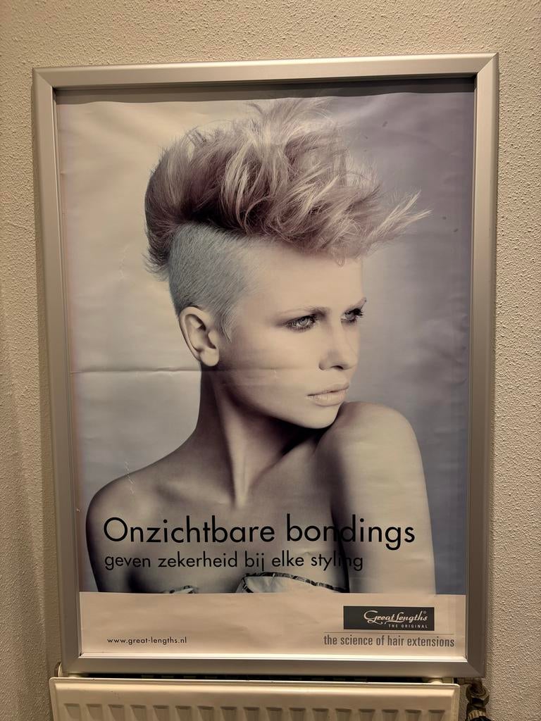 Reclamebord, Ophalen of Verzenden, Gebruikt, Rechthoekig Staand