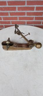 DIAMANT SLIJPER ZWARE UITVOERING BEGIN 1900 STAAL / MESSING, Antiek en Kunst, Antiek | Gereedschap en Instrumenten, Ophalen of Verzenden