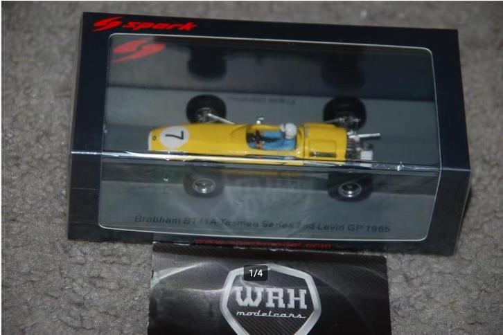 SALE !! 1:43 BRABHAM BT11A GARDNER SPARK S7433 zie info WRH, Hobby en Vrije tijd, Modelauto's | 1:43, Gebruikt, Auto, Overige merken